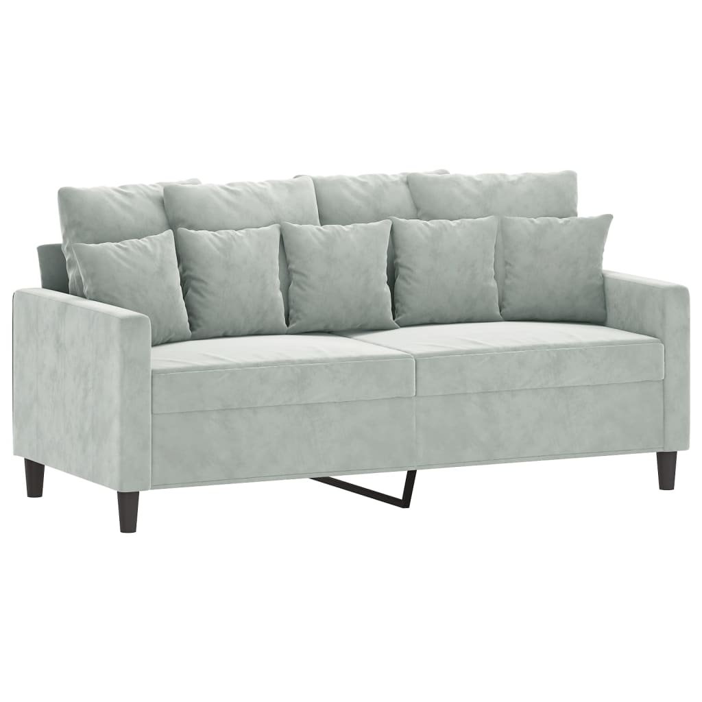 vidaXL Sofa Chair Upholstered Single Sofa Armchair for Living Room Velvet-9