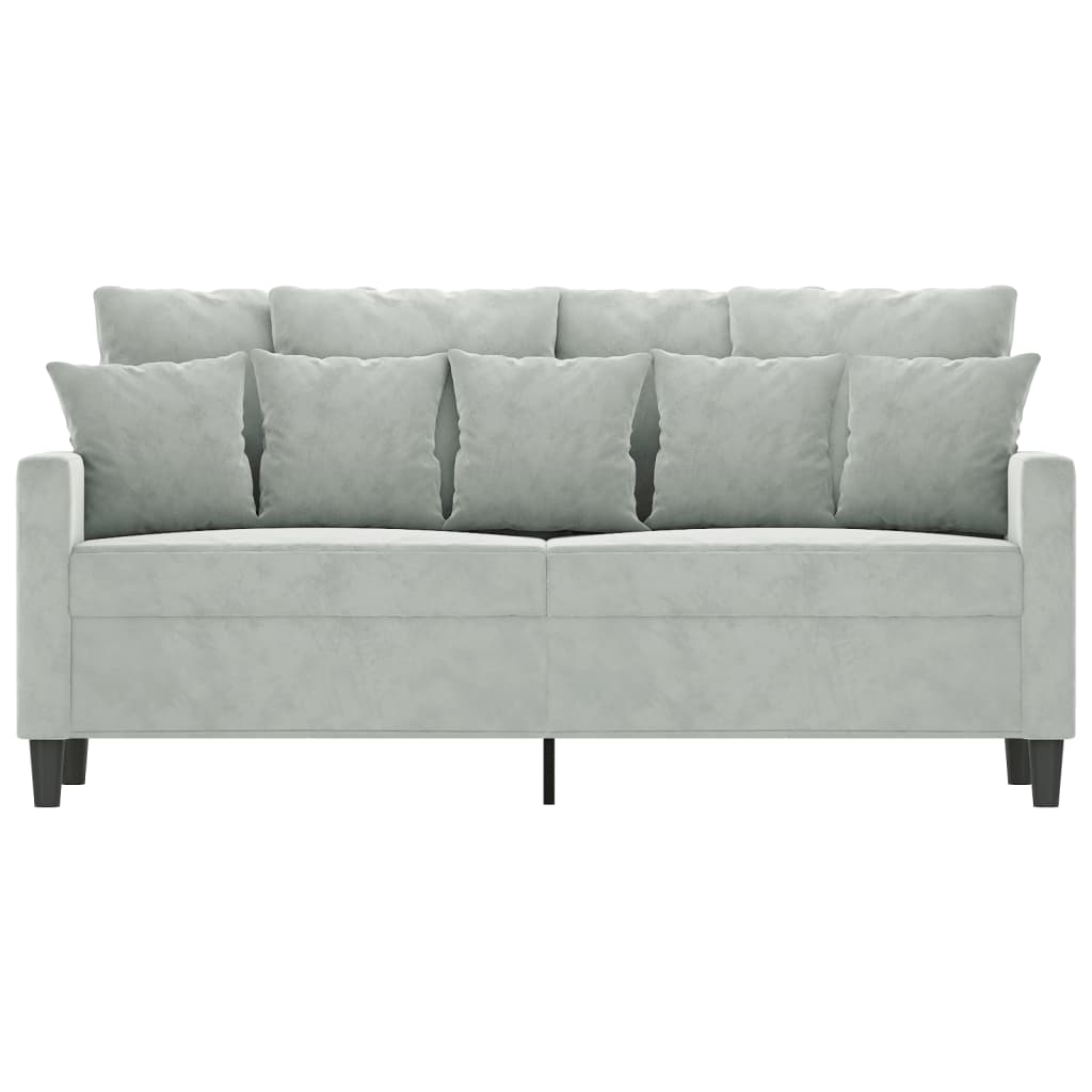 vidaXL Sofa Chair Upholstered Single Sofa Armchair for Living Room Velvet-29