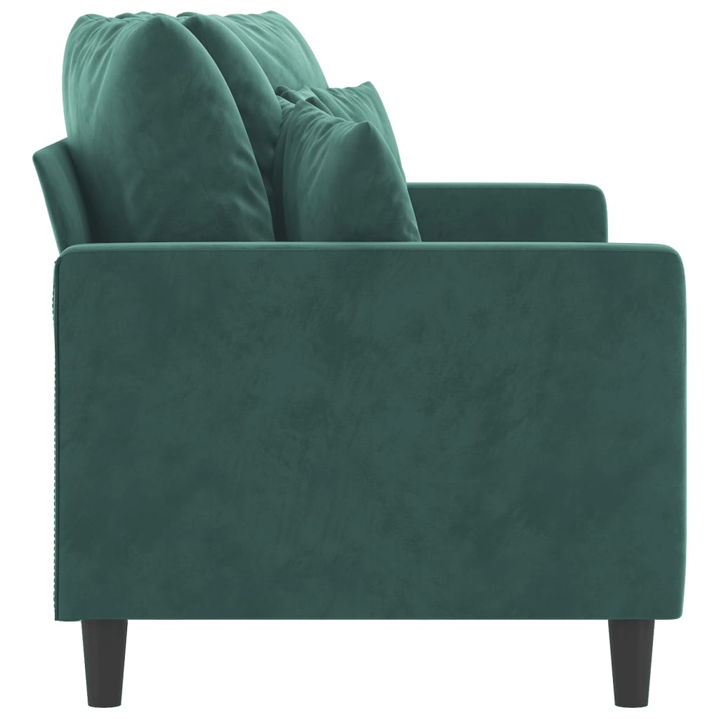 vidaXL Sofa Chair Upholstered Single Sofa Armchair for Living Room Velvet-48