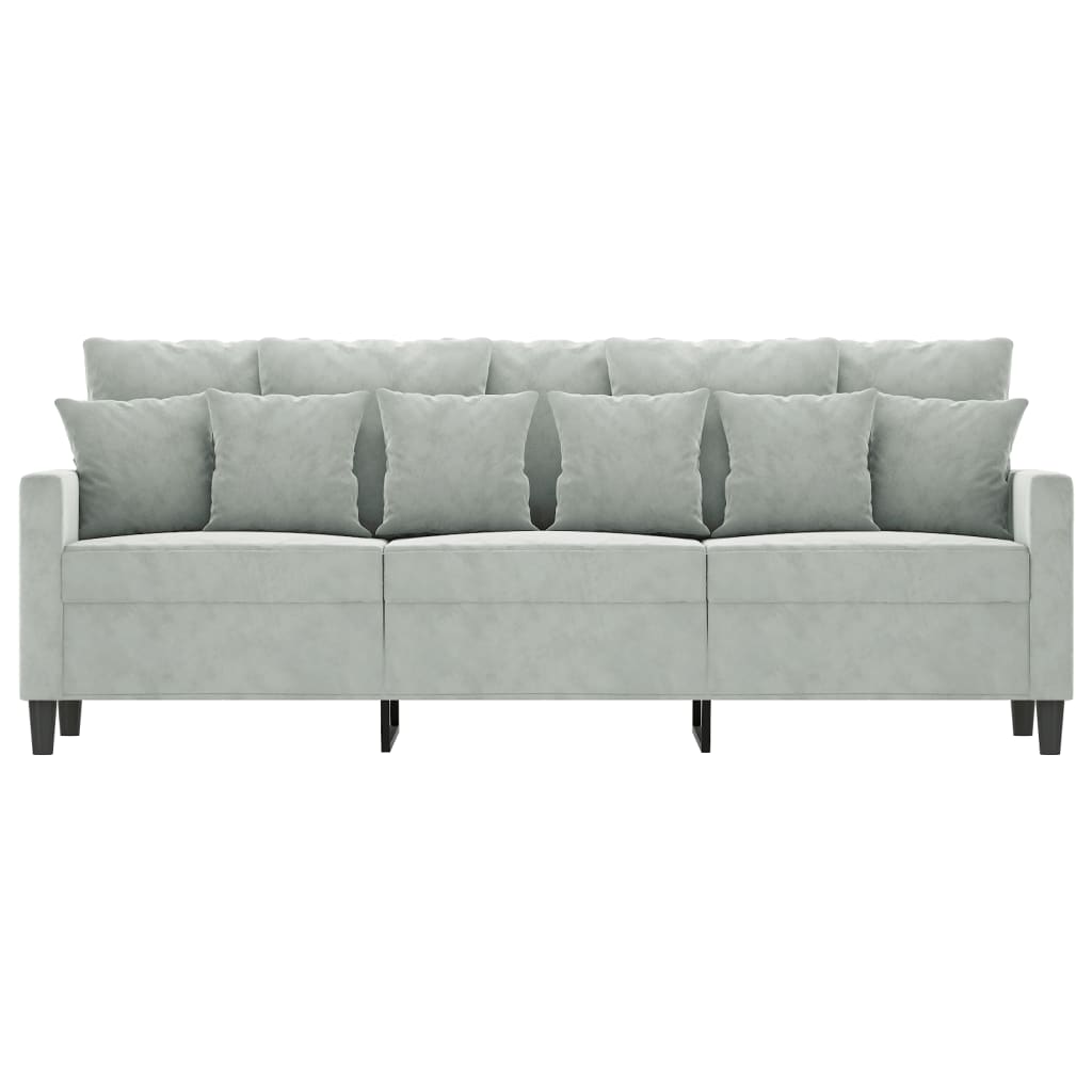 vidaXL Sofa Chair Upholstered Single Sofa Armchair for Living Room Velvet-11