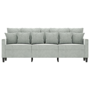 vidaXL Sofa Chair Upholstered Single Sofa Armchair for Living Room Velvet-11