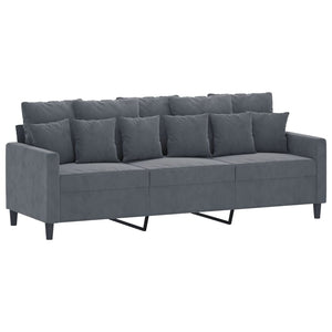 vidaXL Sofa Chair Upholstered Single Sofa Armchair for Living Room Velvet-61