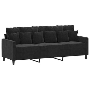 vidaXL Sofa Chair Upholstered Single Sofa Armchair for Living Room Velvet-10