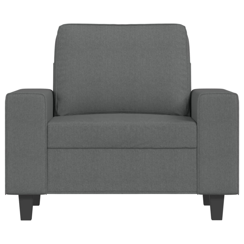 vidaXL Sofa Chair Accent Upholstered Club Armchair for Living Room Fabric-47