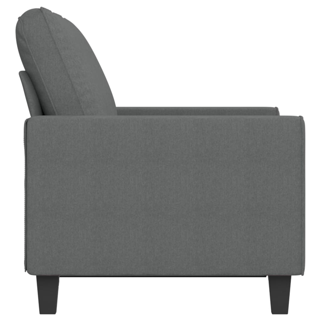 vidaXL Sofa Chair Accent Upholstered Club Armchair for Living Room Fabric-24