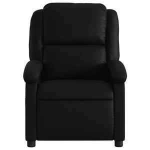 vidaXL Recliner Chair Black Faux Leather-5