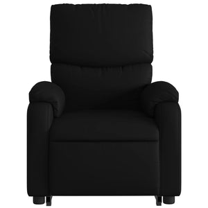 vidaXL Electric Stand up Massage Recliner Chair Black Faux Leather-6