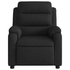 vidaXL Electric Massage Recliner Chair Black Fabric-6