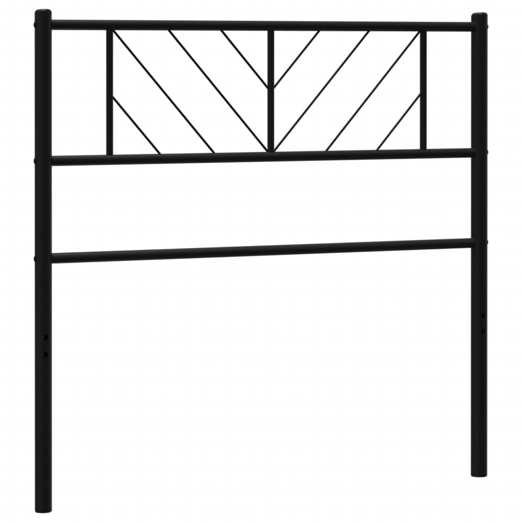 vidaXL Headboard Metal Bed Header with Back Support for Bedroom Furniture-31