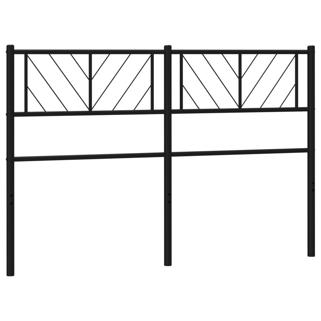 vidaXL Headboard Metal Bed Header with Back Support for Bedroom Furniture-4