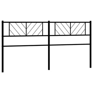 vidaXL Headboard Metal Bed Header with Back Support for Bedroom Furniture-14