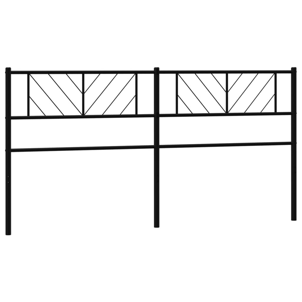 vidaXL Headboard Metal Bed Header with Back Support for Bedroom Furniture-38