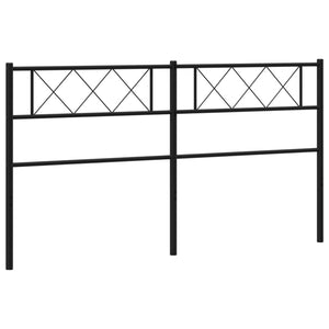 vidaXL Headboard Metal Bed Header with Back Support for Bedroom Furniture-54