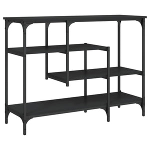 vidaXL Console Table with Shelves Behind Sofa Entry Desk Living Room Furniture-14