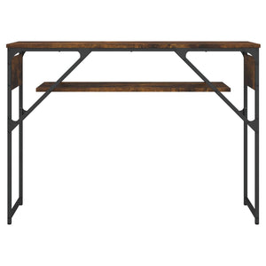 vidaXL Console Table with Shelf Behind Sofa Desk Furniture Engineered Wood-46