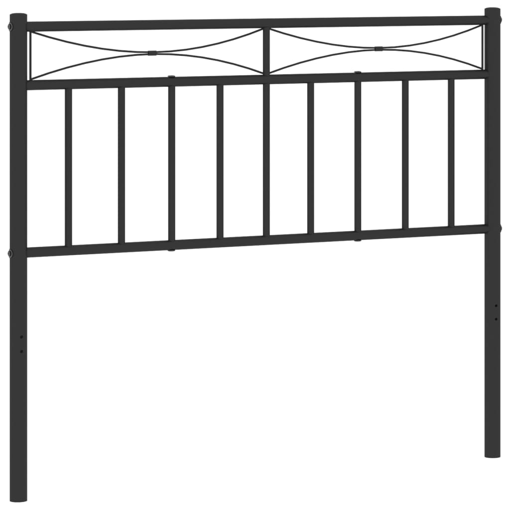 vidaXL Metal Headboard Bed Header with Back Support for Bedroom Furniture-23