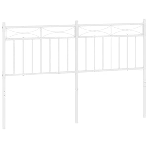 vidaXL Metal Headboard Bed Header with Back Support for Bedroom Furniture-35