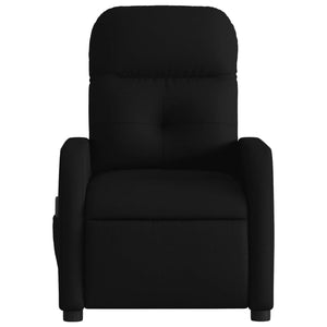 vidaXL Electric Massage Recliner Chair Black Fabric-6