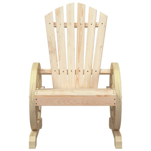 vidaXL Patio Adirondack Chairs 2 pcs Solid Wood Fir-5