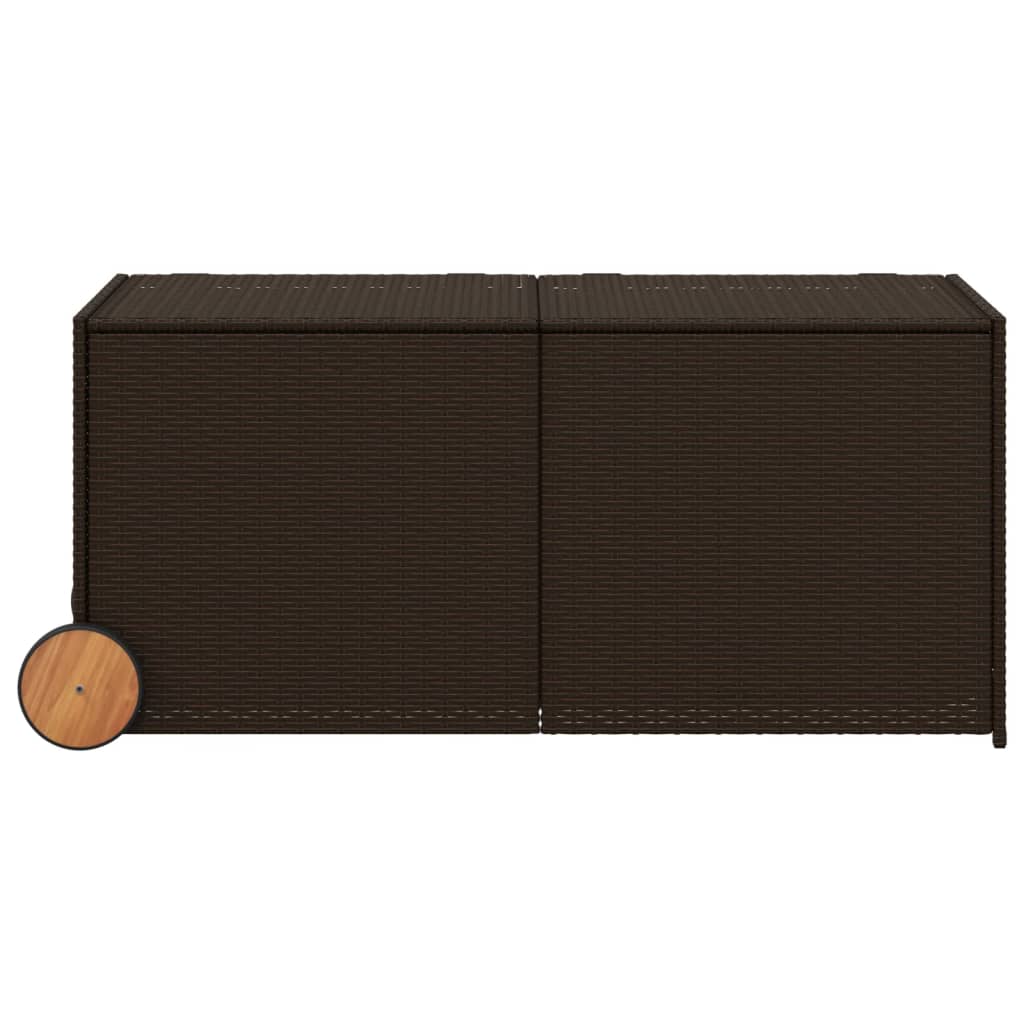 vidaXL Outdoor Storage Deck Box Chest Cabinet for Patio Cushions Garden Tools-7