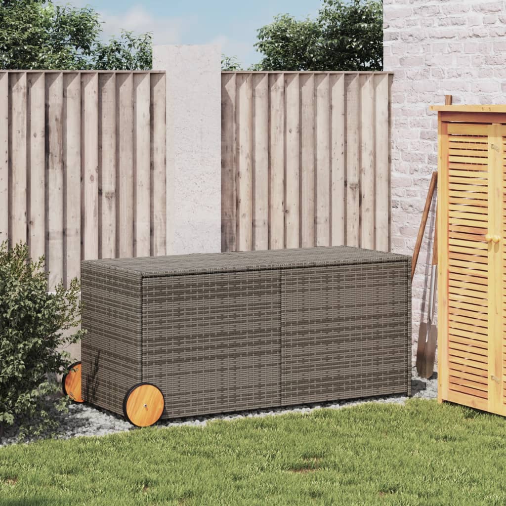 vidaXL Outdoor Storage Deck Box Chest Cabinet for Patio Cushions Garden Tools-2