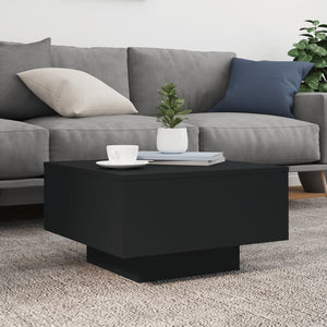 vidaXL Coffee Table with LED Lights Couch End Side Desk Living Room Furniture-72