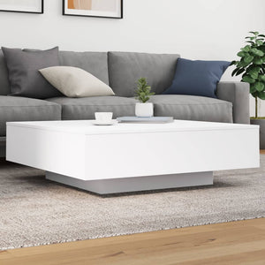 vidaXL Coffee Table with LED Lights Couch End Side Desk Living Room Furniture-19