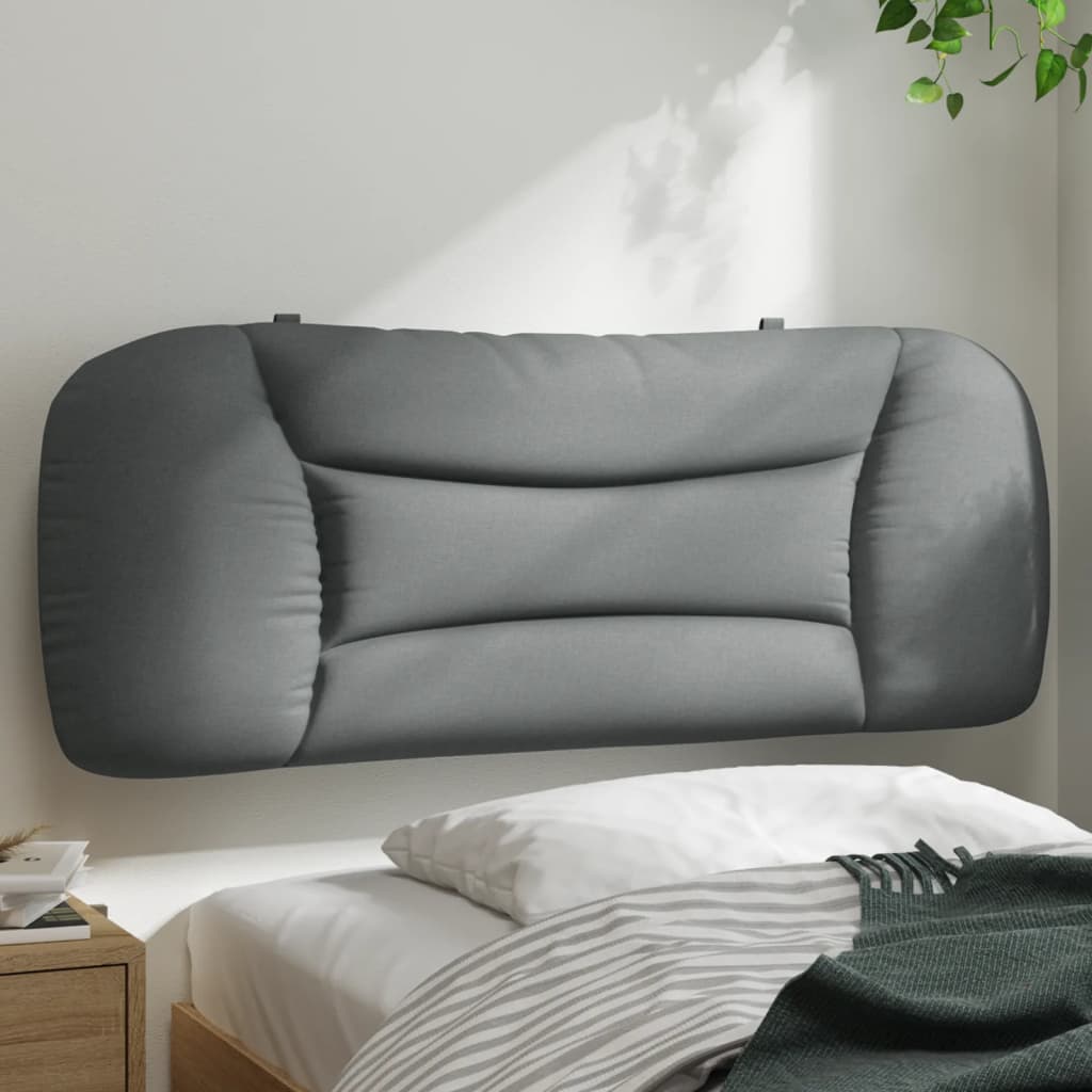 vidaXL Headboard Cushion Decorative Hanging Upholstered Pillow Bedroom Fabric-9