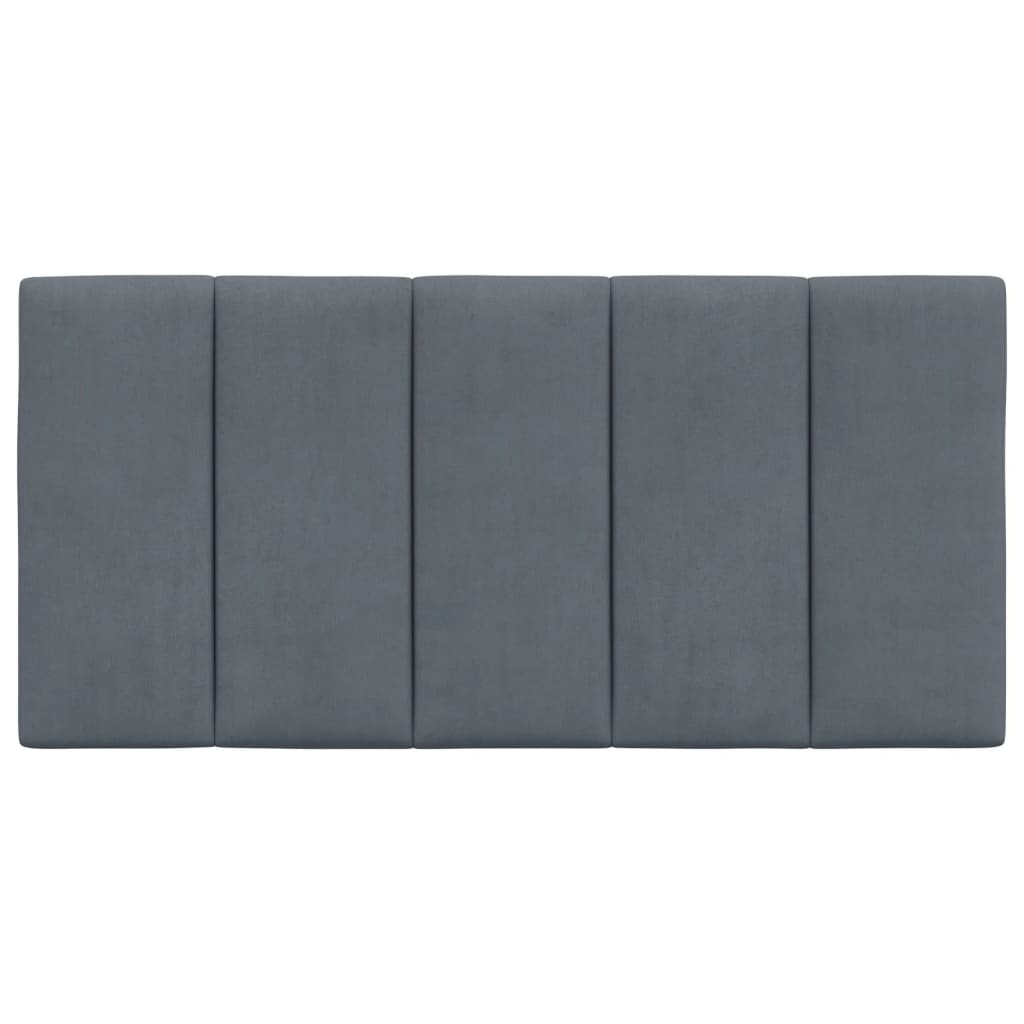 vidaXL Headboard Cushion Decorative Hanging Upholstered Pillow Bedroom Velvet-4