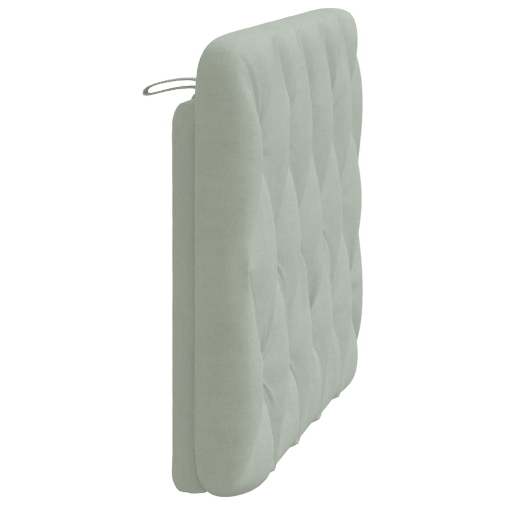 vidaXL Headboard Cushion Decorative Upholstered Pillow Back Bedroom Velvet-14