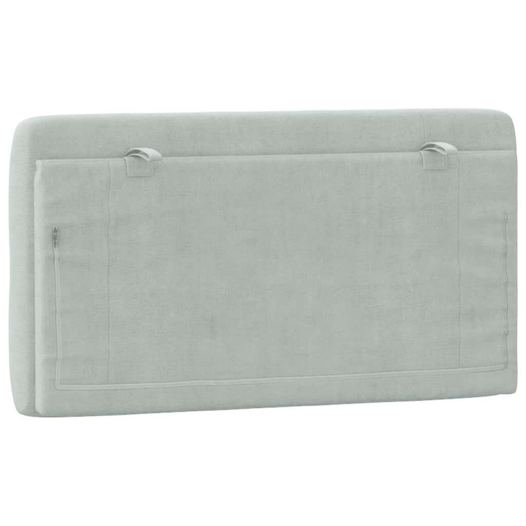 vidaXL Headboard Cushion Decorative Upholstered Pillow Back Bedroom Velvet-15