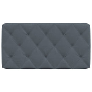vidaXL Headboard Cushion Decorative Upholstered Pillow Back Bedroom Velvet-4