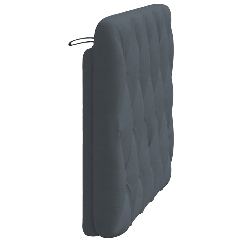 vidaXL Headboard Cushion Decorative Upholstered Pillow Back Bedroom Velvet-5