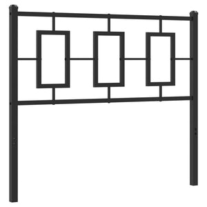 vidaXL Metal Headboard with Back Support Bed Header Single Bedroom Furniture-6