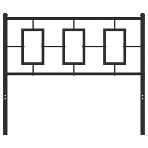 vidaXL Metal Headboard with Back Support Bed Header Single Bedroom Furniture-1