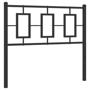 vidaXL Metal Headboard with Back Support Bed Header Single Bedroom Furniture-3