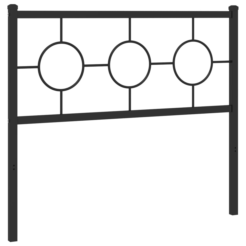 vidaXL Metal Headboard with Back Support Bed Header Home Bedroom Furniture-6