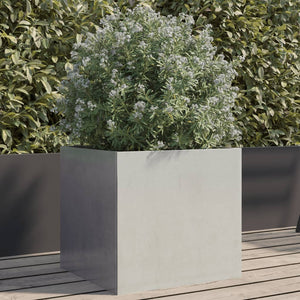 vidaXL Planter Stand Outdoor Raised Garden Bed for Vegetables Corten Steel-22