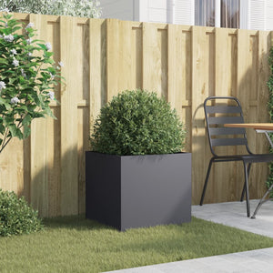 vidaXL Planter Stand Outdoor Raised Garden Bed for Vegetables Corten Steel-88