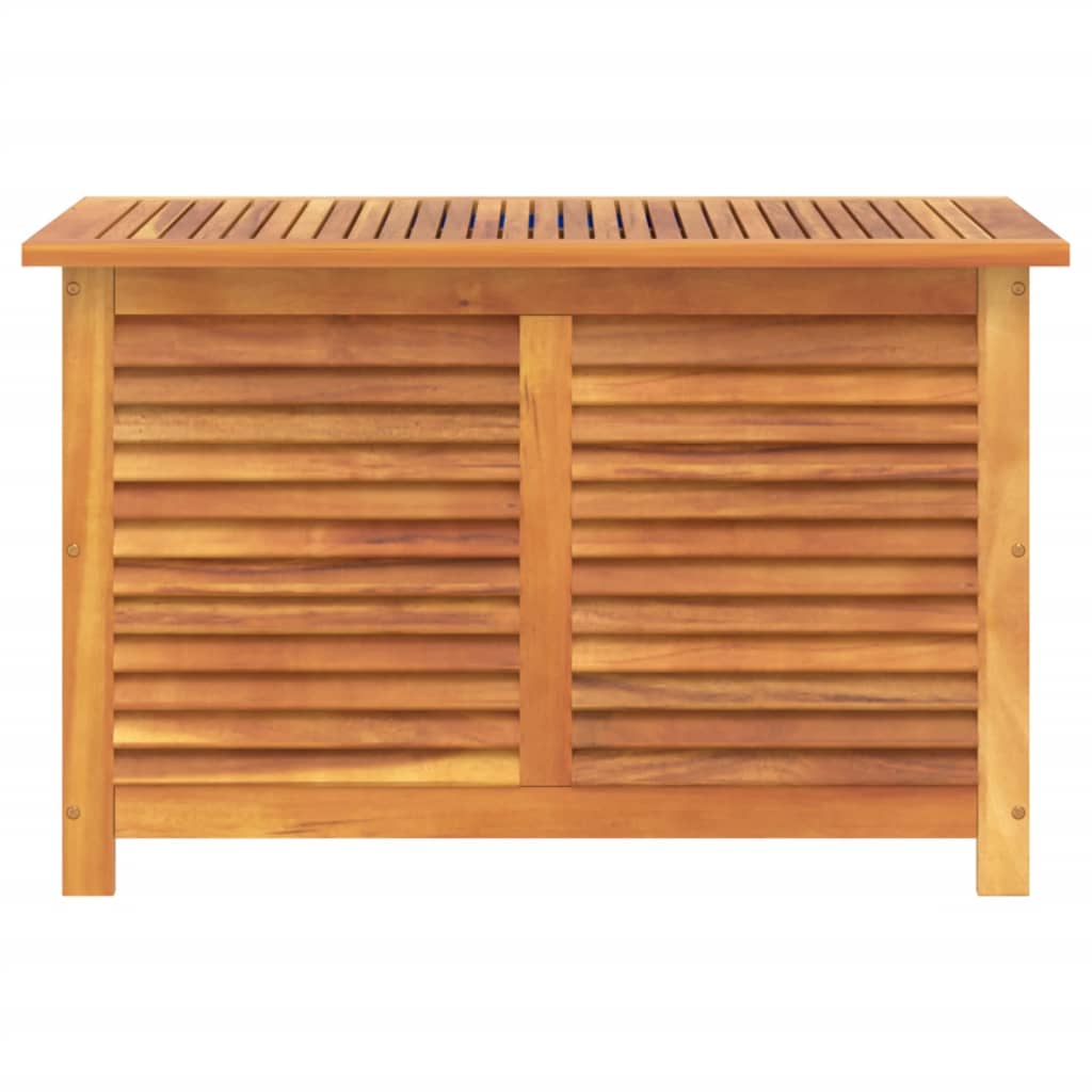 vidaXL Garden Storage Box with Louver Outdoor Furniture Solid Wood Acacia-39