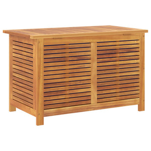 vidaXL Garden Storage Box with Louver Outdoor Furniture Solid Wood Acacia-3