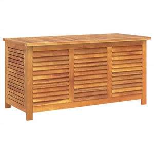 vidaXL Garden Storage Box with Louver Outdoor Furniture Solid Wood Acacia-18