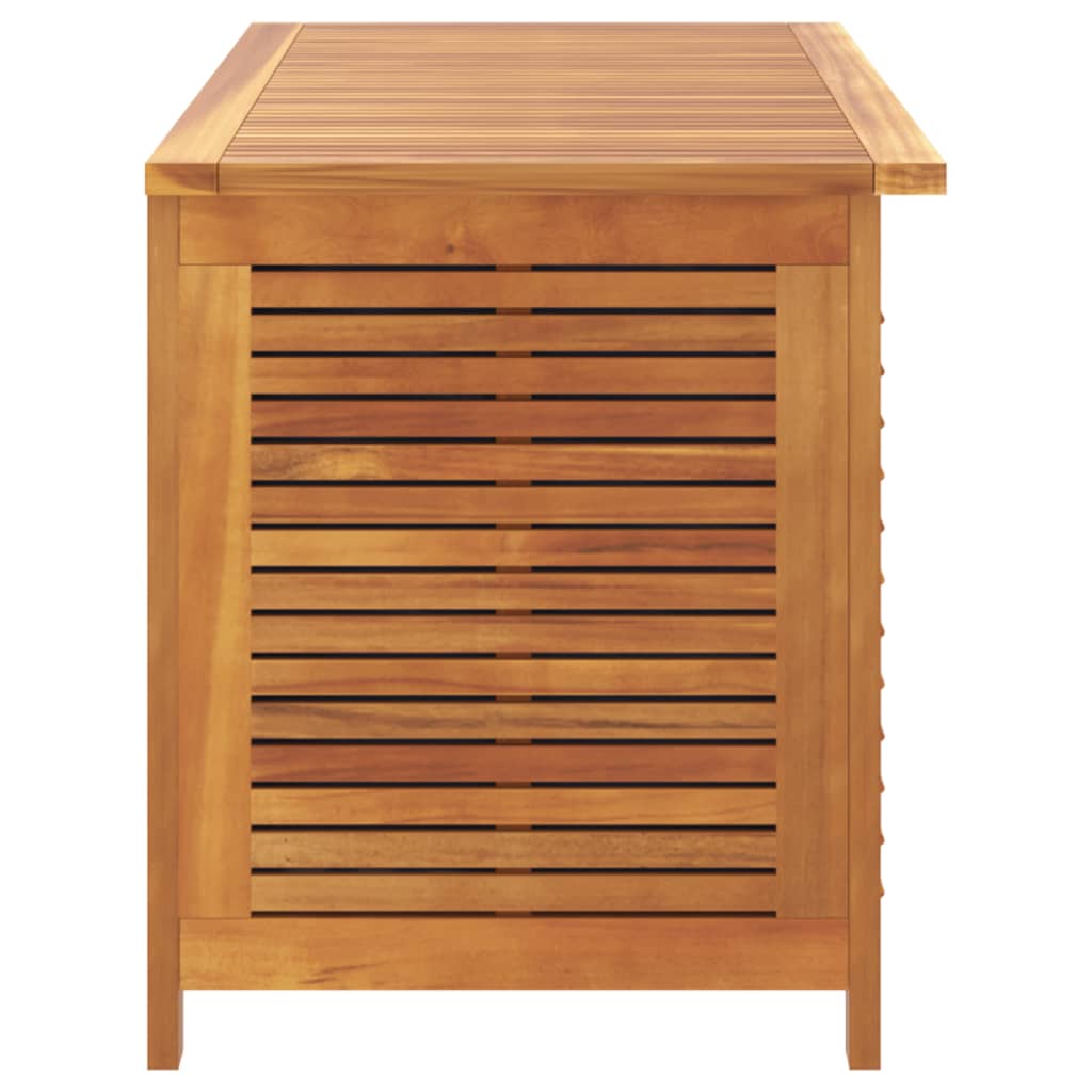 vidaXL Garden Storage Box with Louver Outdoor Furniture Solid Wood Acacia-2