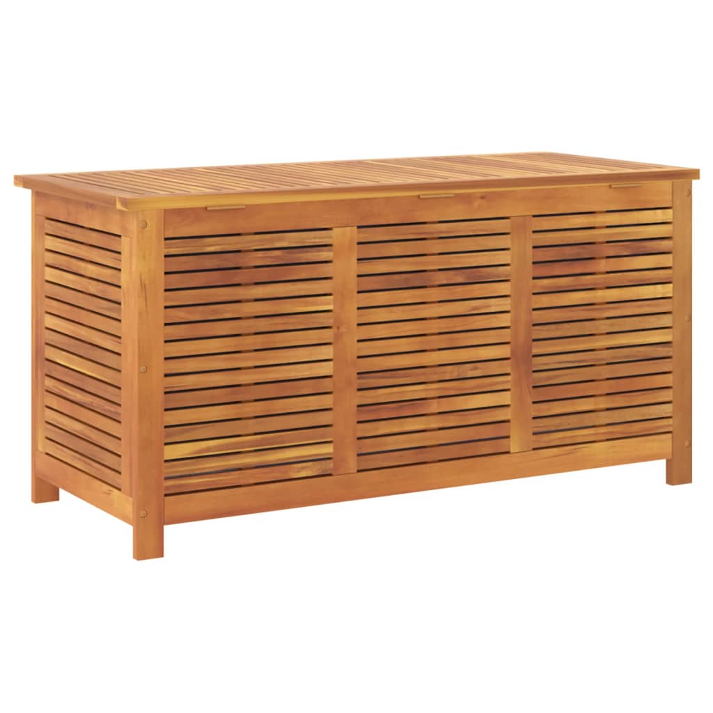 vidaXL Garden Storage Box with Louver Outdoor Furniture Solid Wood Acacia-7