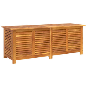 vidaXL Garden Storage Box with Louver Outdoor Furniture Solid Wood Acacia-1