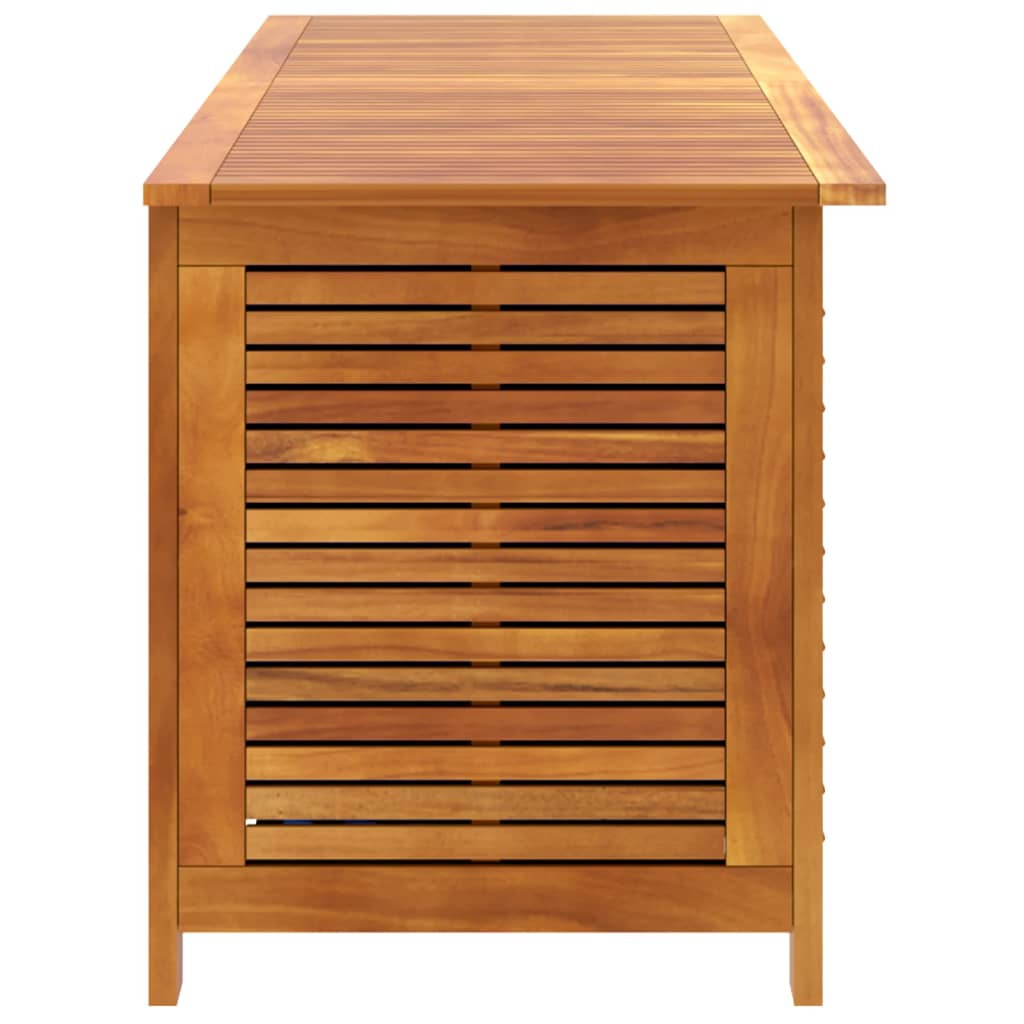 vidaXL Garden Storage Box with Louver Outdoor Furniture Solid Wood Acacia-33