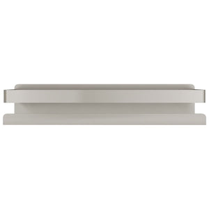 vidaXL Shower Shelf 9.1"x2.6"x2.4" Brushed 304 Stainless Steel-5