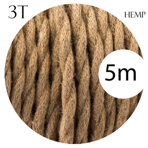 Electric Cable 3 Core Twisted Hemp Rope~2106-2