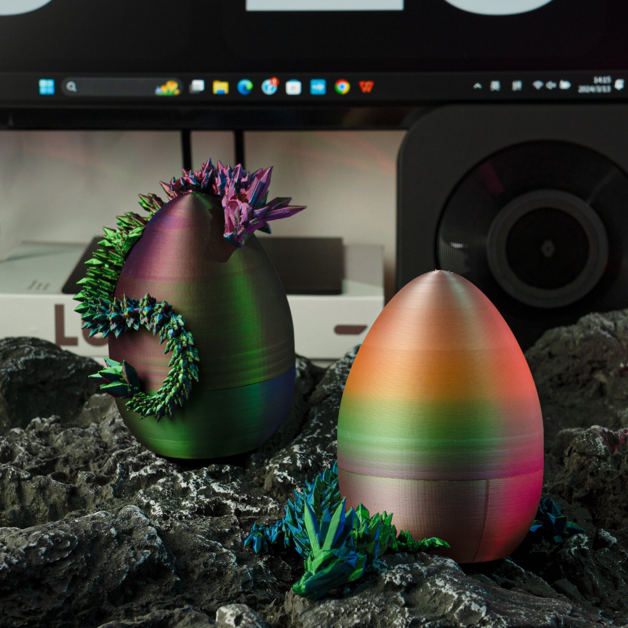 3D Printed Dragon Eggs-5