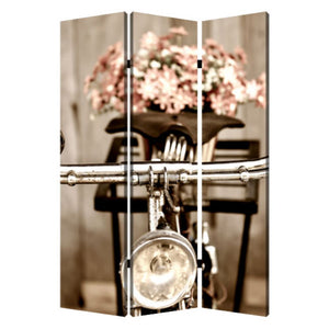 1" X 48" X 72" Multi Color Wood Canvas Valentine  Screen